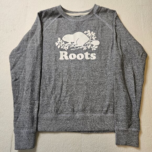 Roots Tops - Roots heather gray sweatshirt - size Medium